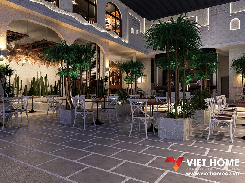 Thiết kế quán cafe tại Dinh Quán Đồng Nai