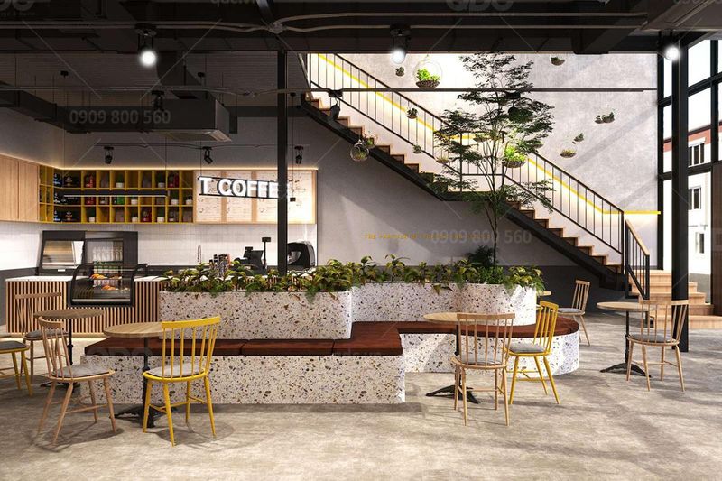 Thiet ke thi cong quan cafe t coffee 2