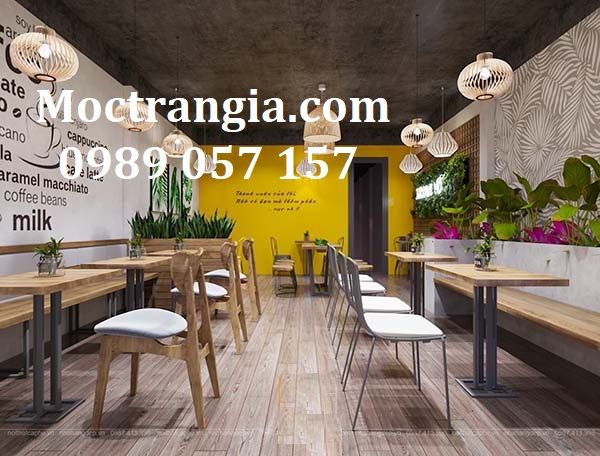 Thi công quán cà phê trọn gói