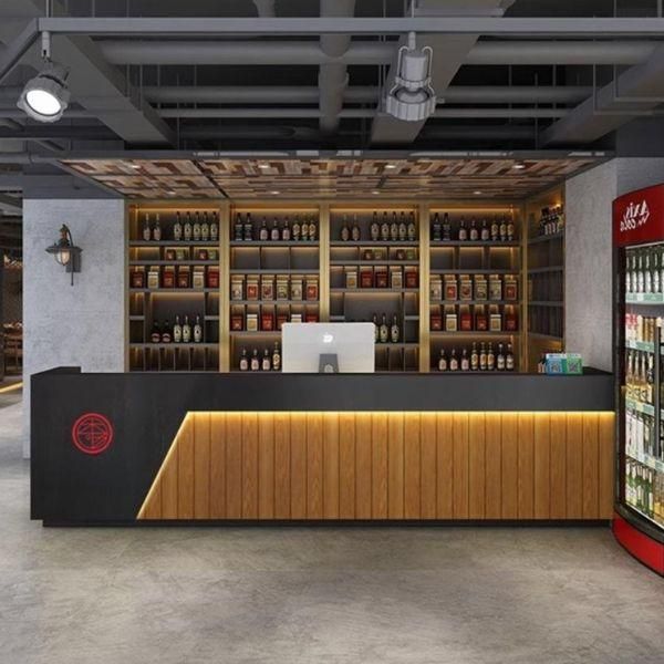 Quầy bar gỗ công nghiệp