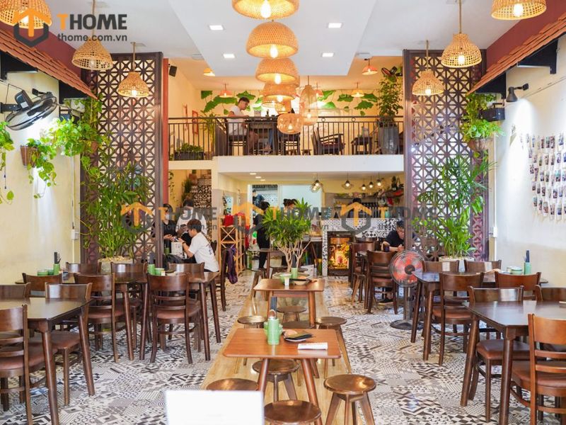 Ghế quán cafe gỗ tự nhiên