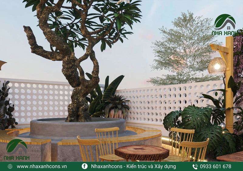 Quán cafe gốc vườn