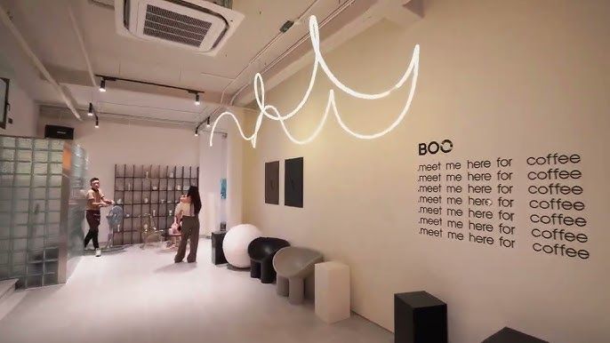 Thi công nội thất quán cafe hiện đại