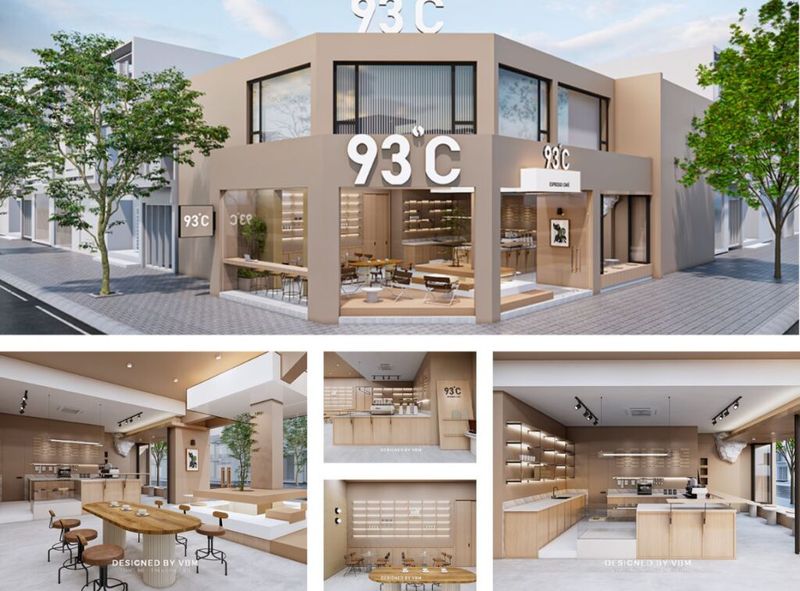 Không gian quán cafe xu hướng 2026
