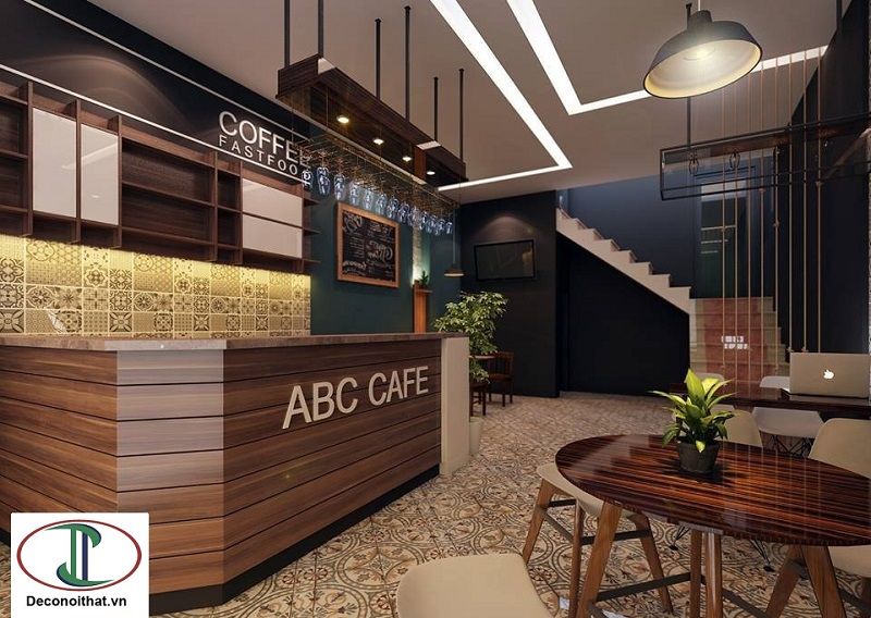 Lắp đặt quầy bar cafe
