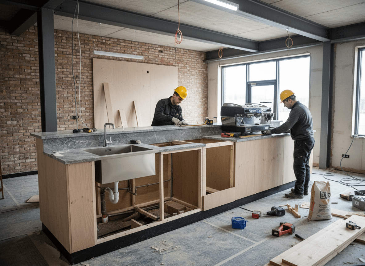 Quy Trinh Thi Cong Quan Cafe 1