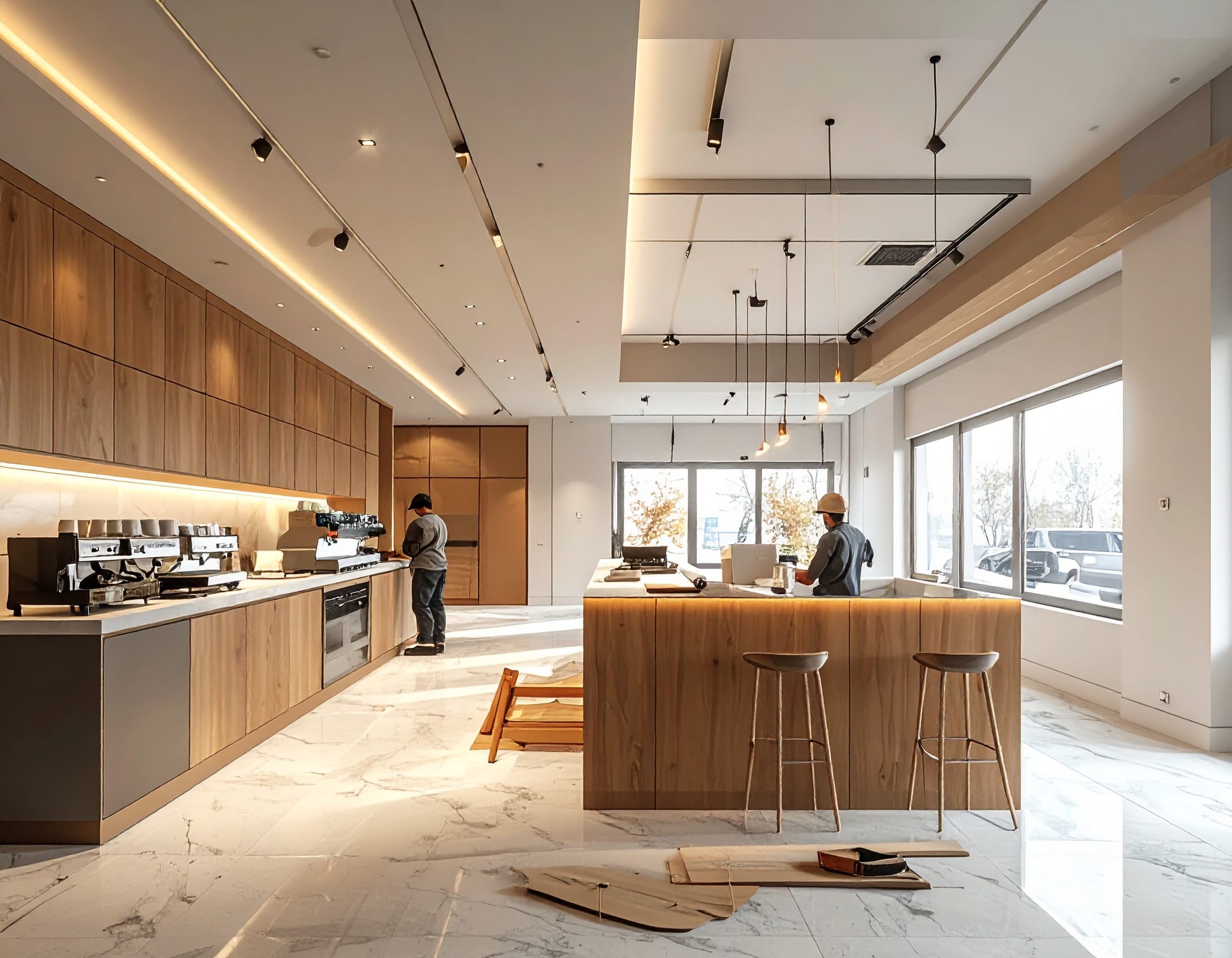 Quy Trinh Thiet Ke Quan Cafe 3