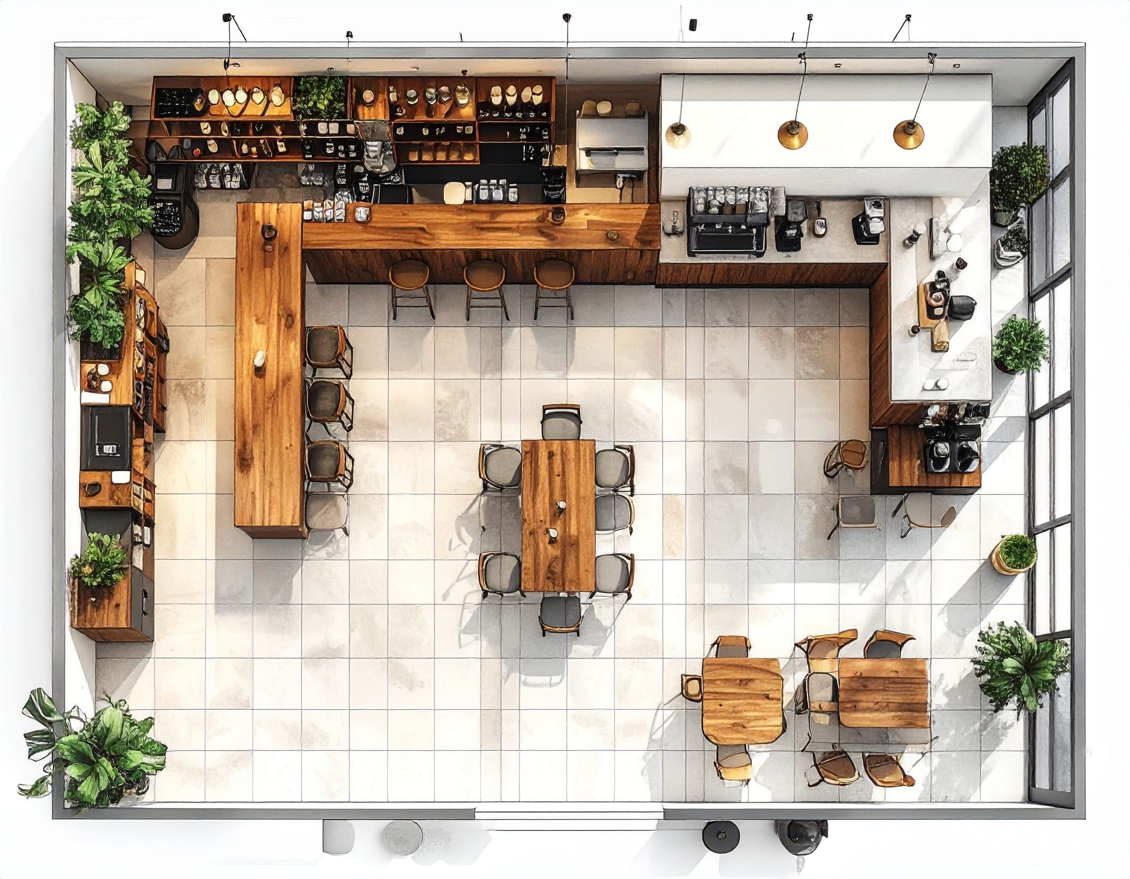 Quy Trinh Thiet Ke Quan Cafe 7