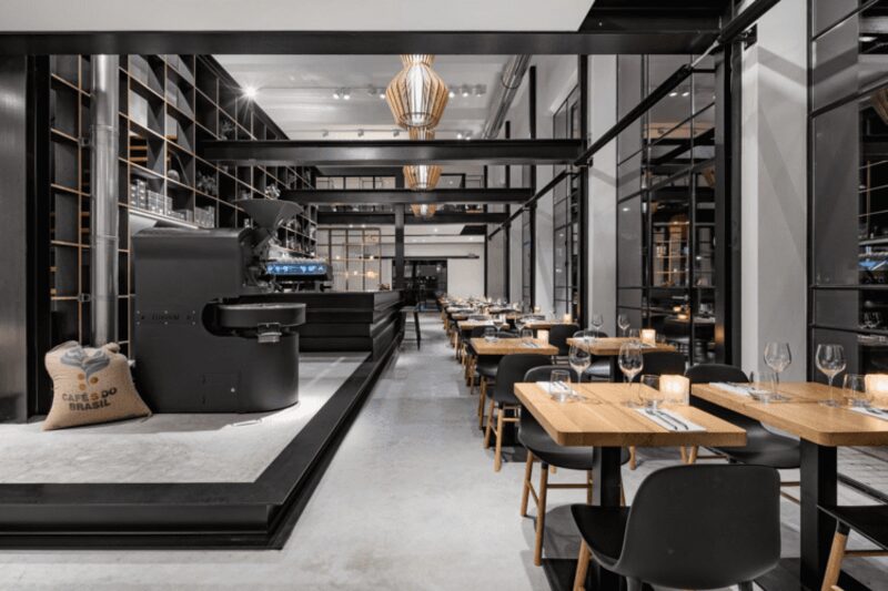 Thi công nội thất quán cafe