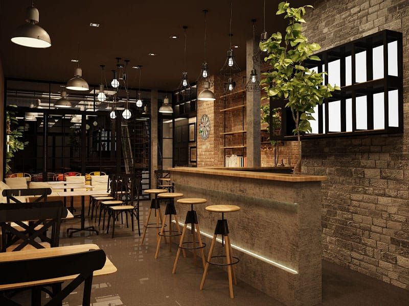 Thi Công Quán Cafe Tại Tâm Kỳ