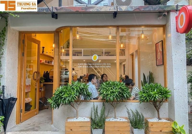 Mặt tiền quán cafe 4m-6m-10m