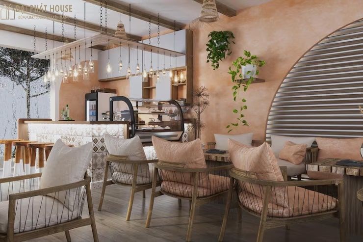 Thiết kế quán cafe đẹp, sang trọng