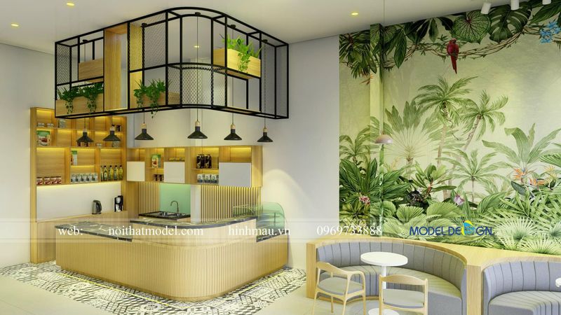 Thiết kế quán cafe phong cách độc đáo tại Cần Thơ