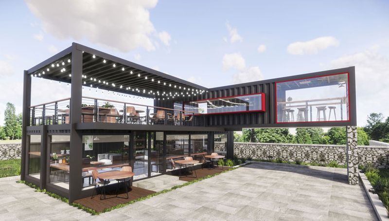 thiet ke quan cafe khung thep 10