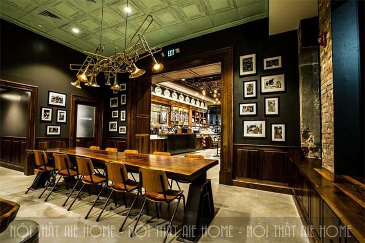 Hình ảnh quán cafe phong cách Châu Âu