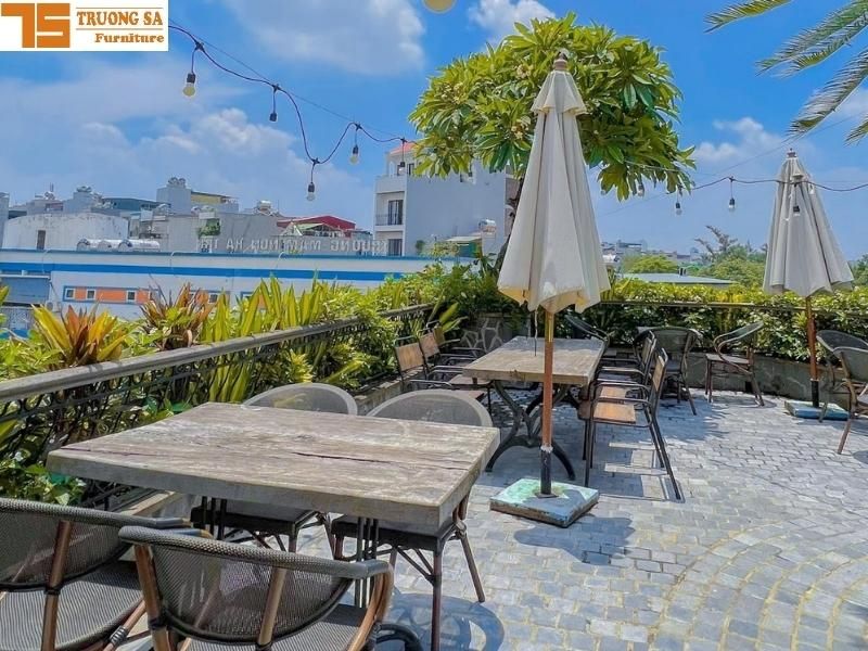 thiet ke quan cafe san thuong 22 4 Hang Noi That Truong Sa