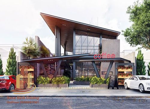 Thiết kế thi công quán cafe NASA Bình Dương