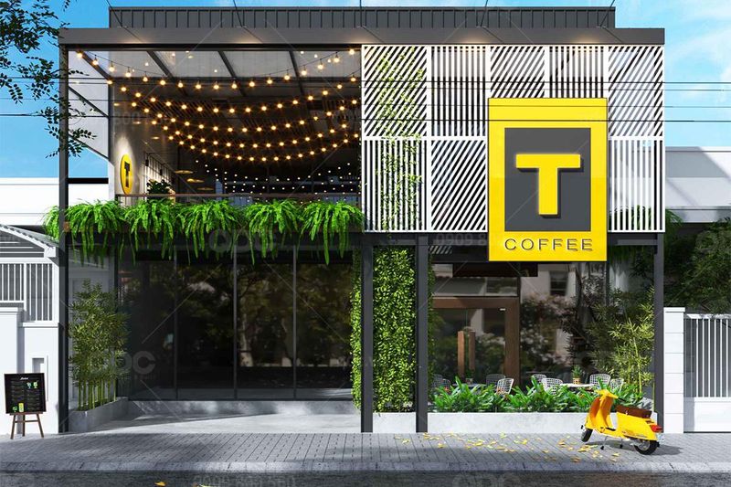 Không gian nội thất T Coffee