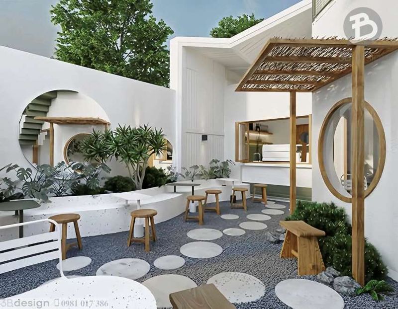 Vật liệu thi công quán cafe